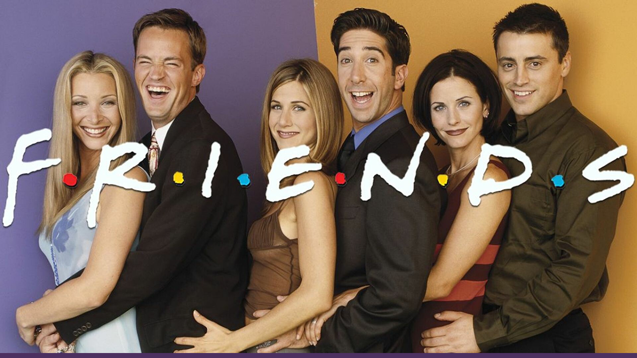 The cast of the American TV series Friends. From 1994 to 2004, the world fell in love with the lives of six New York City friends